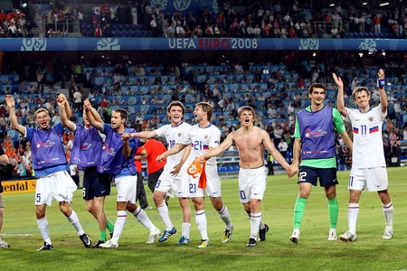 Первая победа сборной России на ЕВРО-2008)))